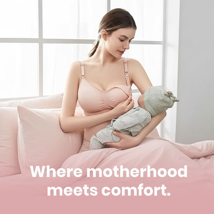 The Effortless Mama Bra: Seamless Comfort That Supports Your Growth.