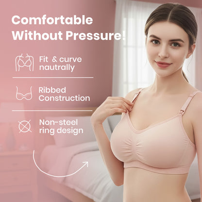 The Effortless Mama Bra: Seamless Comfort That Supports Your Growth.