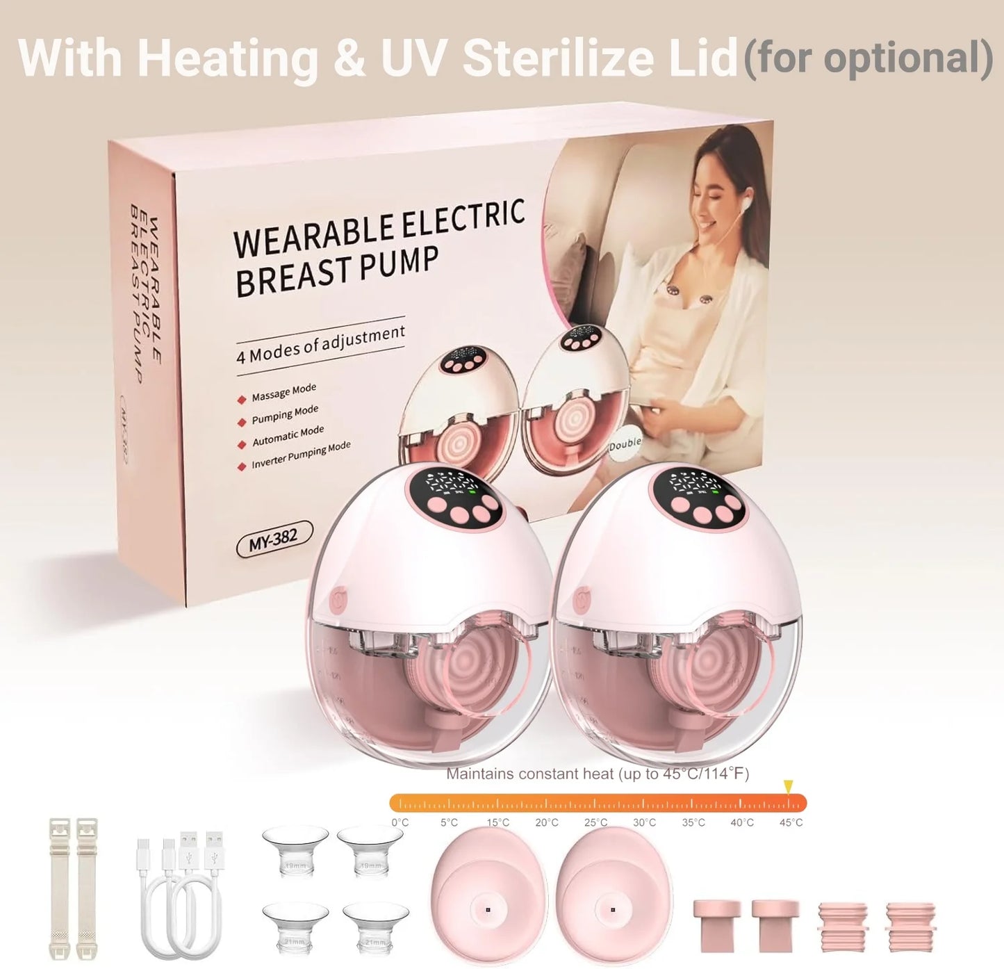 The Nurture Mama™ Breast Pump Electric Handsfree